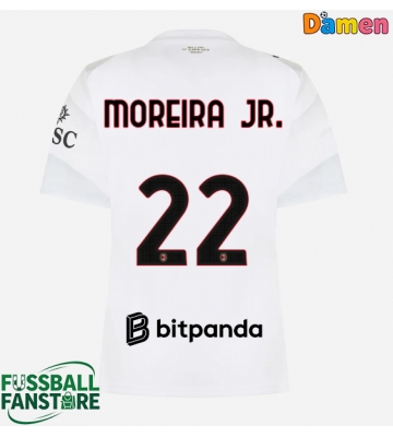 AC Milan Diego Moreira #22 Replik Auswärtstrikot Damen 2026-27 Kurzarm